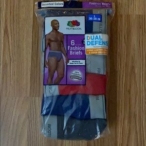 Fruit of the Loom Men’s Fashion Briefs NWT